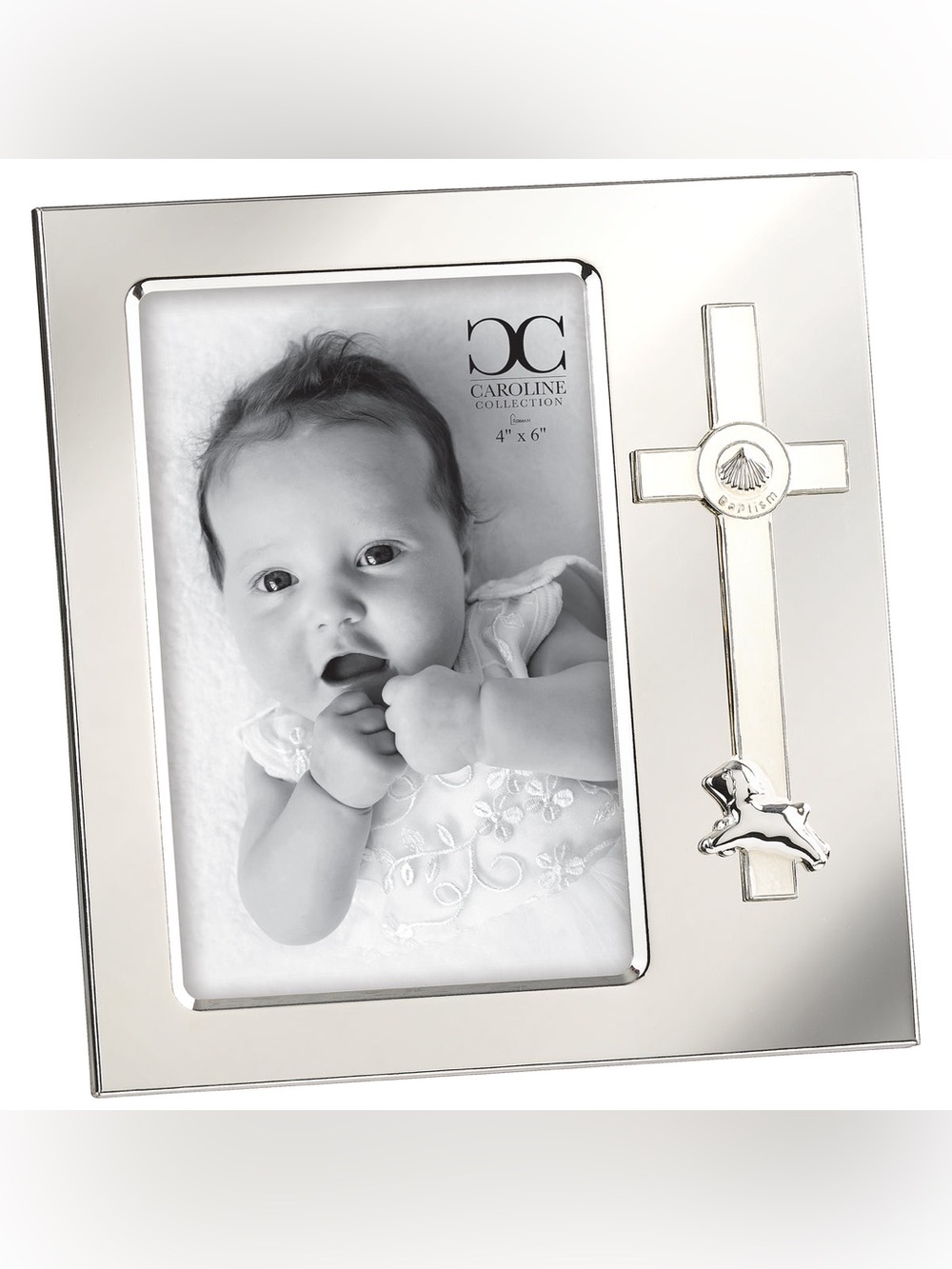 Caroline Collection Precious Lamb Baptism Frame 4X6